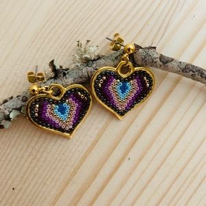 Heart shape earrings